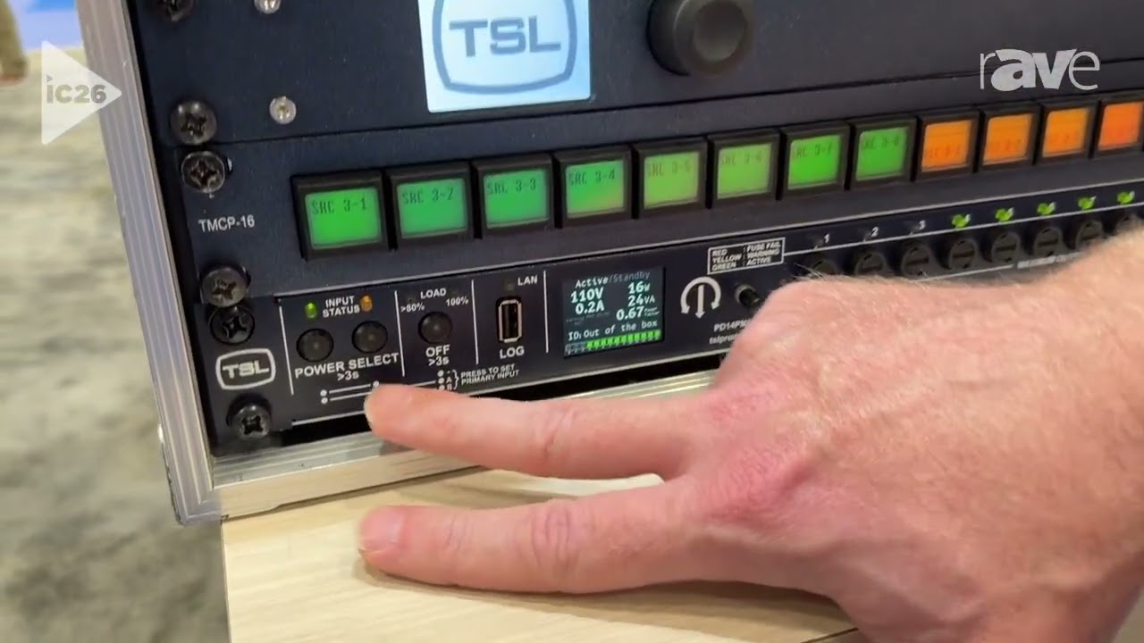 InfoComm 2026: TSL Products Presents PD14PMiD-CO Intelligent Horizontal Power Distribution Unit