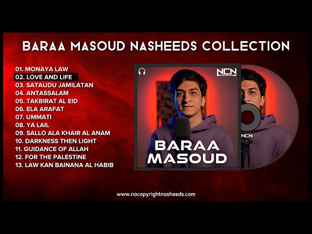 Baraa Masoud Nasheeds Playlist | No Music [NCN Release] class=