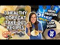 3 healthy copycat take out meals at home  ww points  high protein  low calorie fast food at home