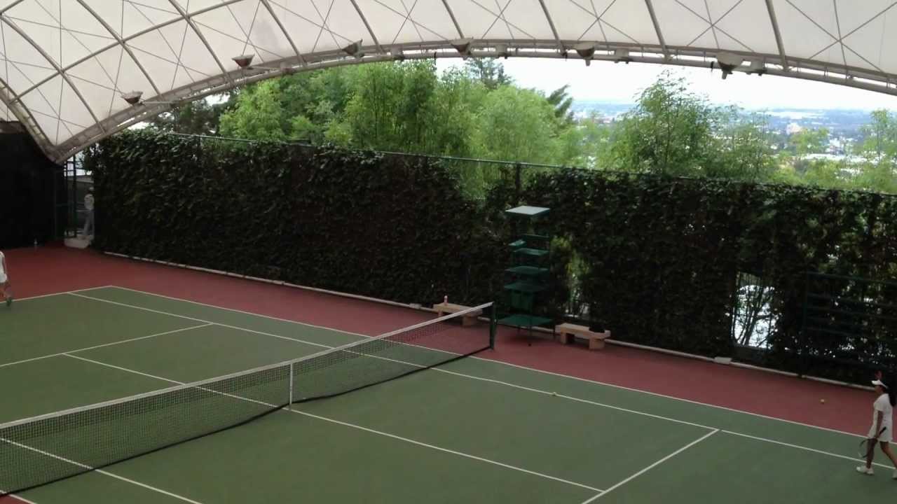 Canchas de tenis cubiertas - YouTube