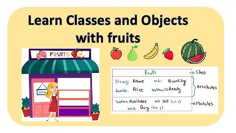 Learn Classes and Objects in Java with Apples and Pears