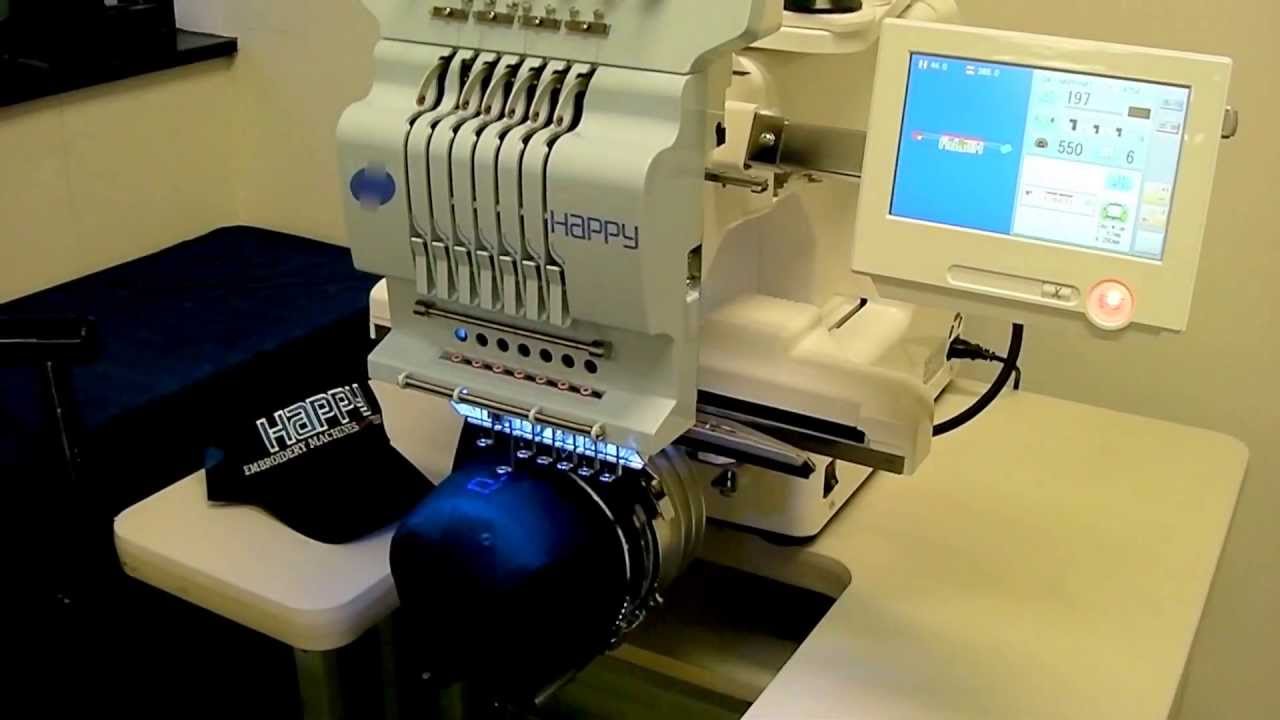 used hat embroidery machine for sale - Moon Francois