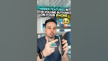 🔊 5 Hidden iPhone Volume Button Tricks You NEED to Know! 😱 #iphonetricks #iphone