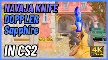 ★ CS2 Navaja Knife Doppler (Sapphire) | CS2 Knife In-Game Showcase [4K]