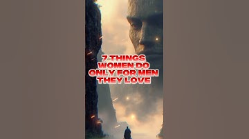 7 Things Women do only for Men they Love | Stoicism
