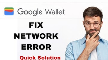 How To Fix And Solve Network Error On Google Wallet App | Easy Fix