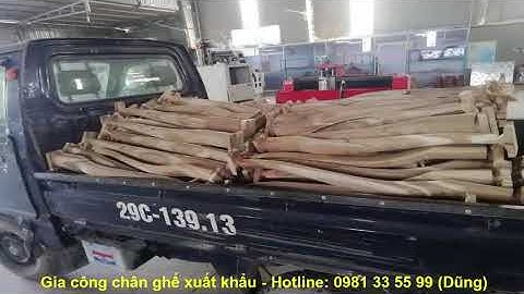 Gia Công Chân Ghế Xuất Khẩu Ở Biên Hòa | Gia Công CNC Giá Rẻ