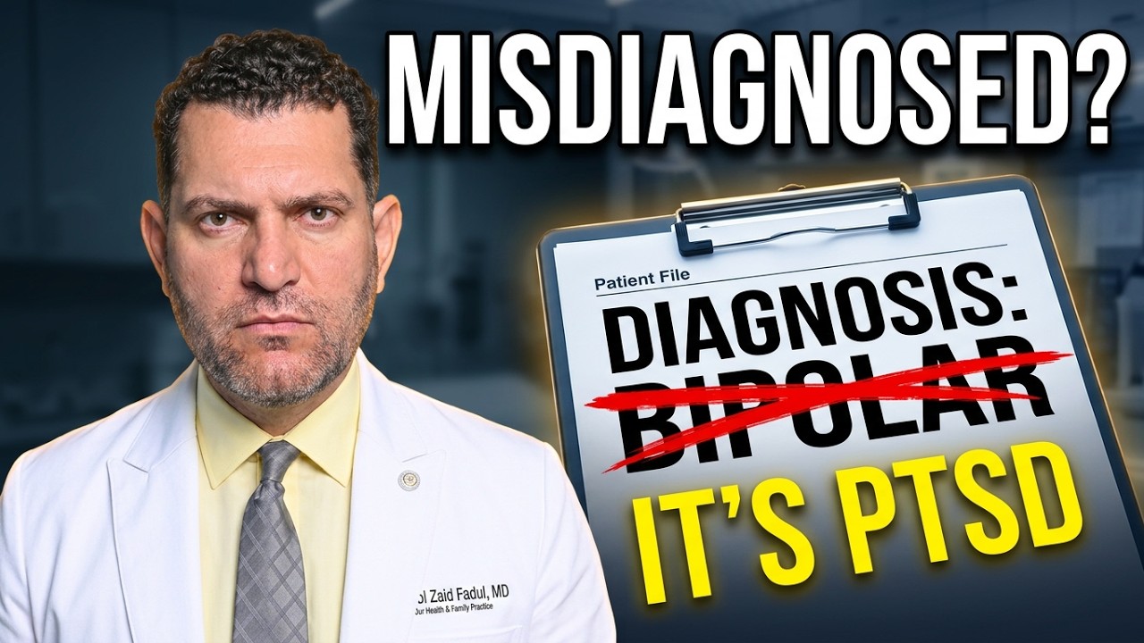 Why PTSD Gets Misdiagnosed So Often (Bipolar, ADHD, BPD & TBI)