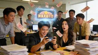 [Multi SUB] （全集）绑了摸鱼系统，他从此上班划水变强！带美女助理反内卷，随手几个方案让濒临倒闭的公司起飞，同居后才发现，她居然是公司美女总裁#最火短剧推荐 #短剧全集 #精彩大陆短剧 screenshot 1