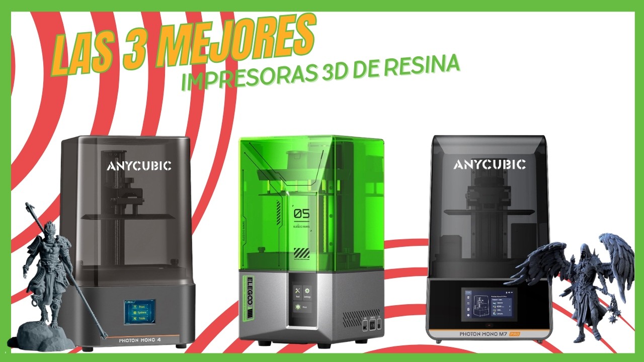 ✅Las 3 Mejores Impresoras 3D de Resina Calidad-Precio de 2026 en amazon✅