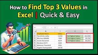 Excel Pro Tips: Discover How to Find the Top 3 Values with LARGE Function! 📊🔍 by Microsoft Office Tutorials 141 views 3 months ago 1 minute, 9 seconds