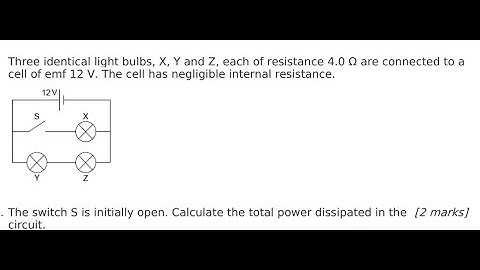 IB Physics-B.5- Electricity-Paper2-Qc#10-Circuit analysis power dissipated and capacitance HL
