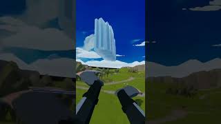 Elements Divided Throw Ice Wall Tutorial (Check Description) #elementsdivided #shorts #vr