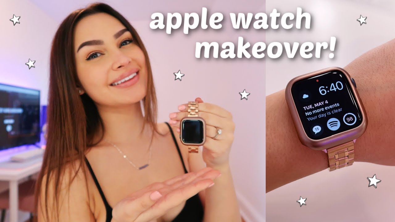 HOW TO MAKE YOUR APPLE WATCH LOOK LUXURIOUS FOR CHEAP! (FEATURING