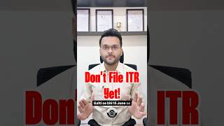 Rushing to file your ITR? Stop Right Now‼️#shorts