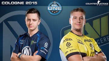 CS:GO - EnVyUS vs. NaVi [Mirage] - ESL One Cologne 2015 - Quarterfinal Map 2