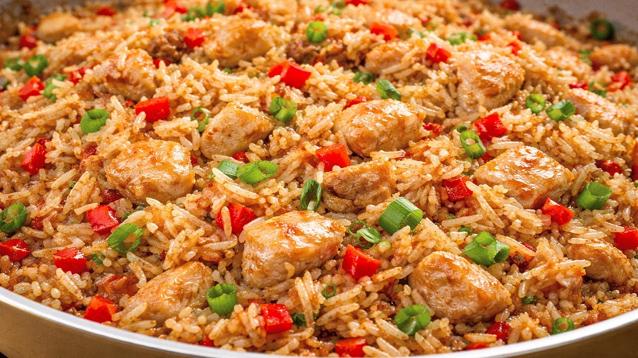 Dieses Hähnchen-Pilaw-Rezept ist einfach köstlich! Ich mache es dreimal pro Woche 🤤