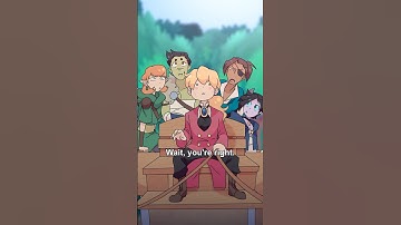 Journey to the Quest Abridged: What the Quest?  #animation #dndabridged #shorts #dnd