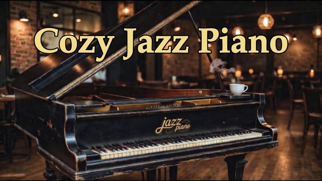 Jazz Cafe | Jazz Piano Music | cozy jazz piano | for Study Work # ...