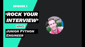 ENGLISH | Rock your interview series Ep.2 | Junior Python Interview