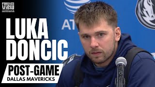 Luka Doncic Reacts Dallas Mavs NBA Playoff Outlook \& Reveals Meeting With Kyrie Irving\/Jason Kidd