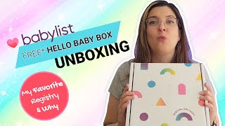 Free Babylist Registry Hello Baby Box Unboxing & Why Babylist is My Favorite Registry!!! screenshot 2