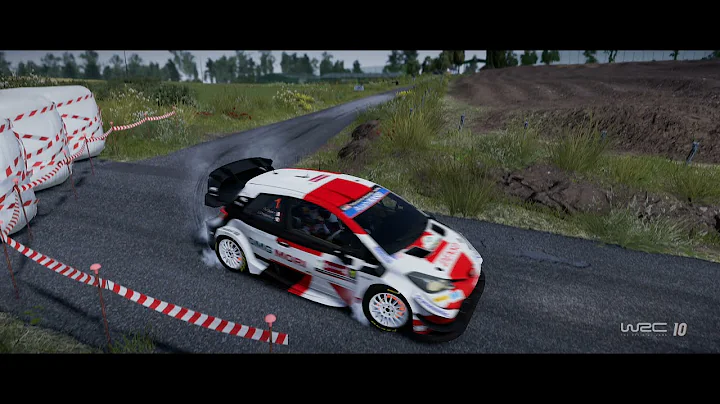 Gameplay NEW Ypres Rally Belgium - Replay - WRC 10 - Dikkebus - Yaris WRC