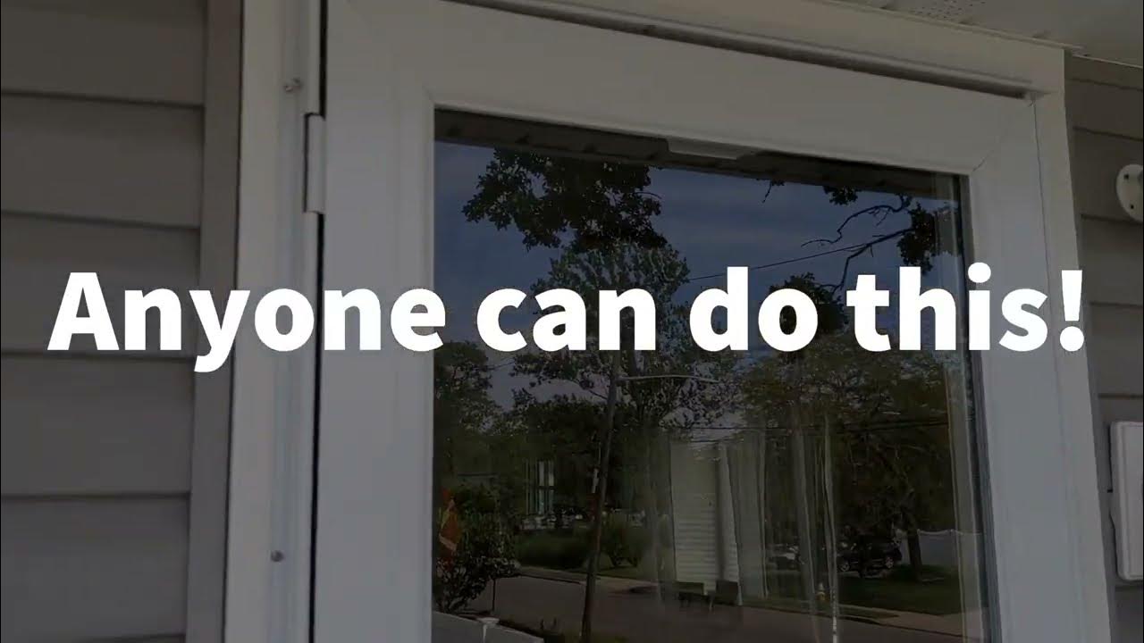 How to Fix A broken Anderson Storm Door YouTube