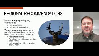 Utah Mule Deer Unit Plans - Northeastern Region