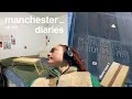 manchester diaries 📚 first week of uni, room tour + freshers flu