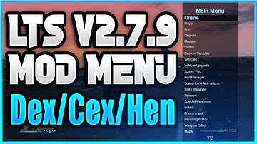 [GTA 5/ PS3] LTS SPRX MOD MENU V2.7.9 DEX/CEX/HEN
