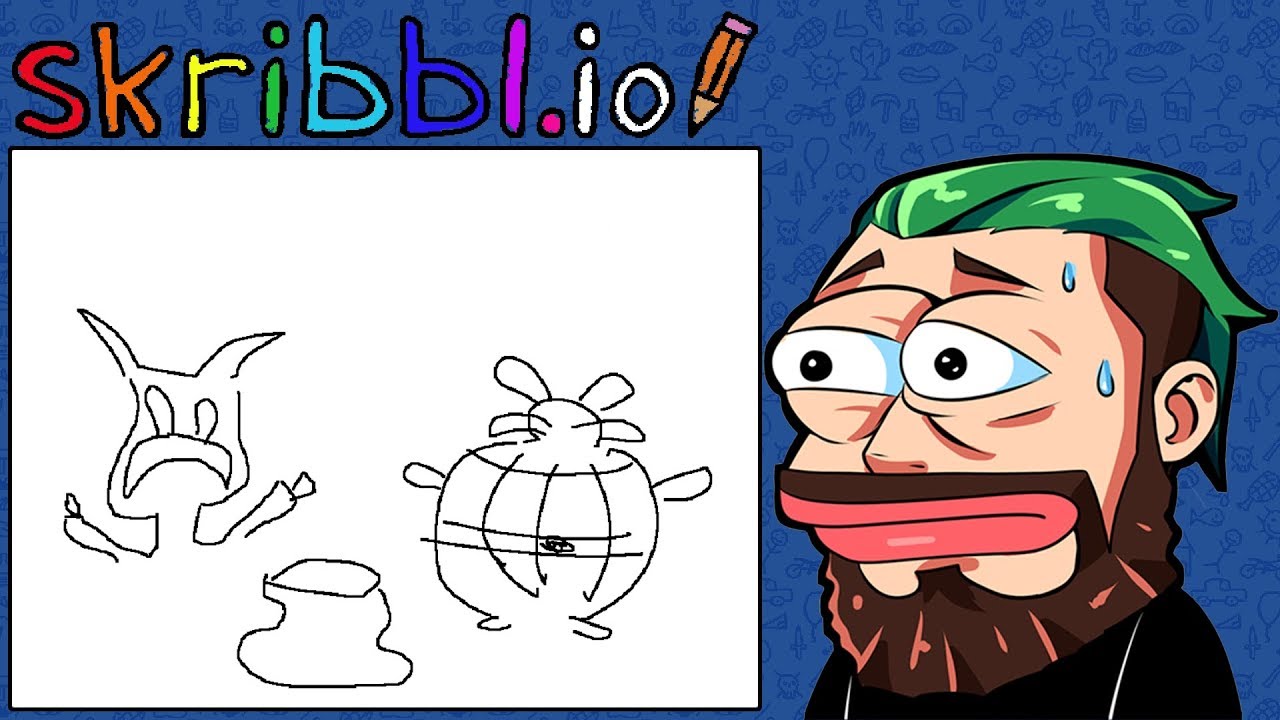 DISEGNI INCOMPRENSIBILI SU SKRIBBL.IO