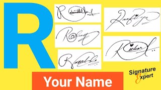 ✔️ R Signature Style | Signature Style Of My Name | Beautiful Signatures | How To Write A Signature