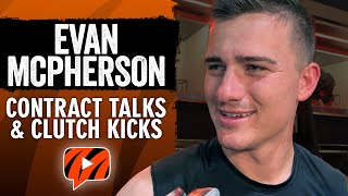Evan McPherson on Contract Talks With Bengals, Kicker Market and MORE