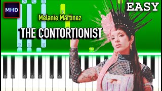 Video thumbnail of "Melanie Martinez - THE CONTORTIONIST - Piano Tutorial [EASY]"