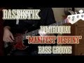 Jamiroquai  manifest destiny main groove bass cover