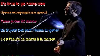 Eric Clapton Wonderful Tonight English Russian Slovak German French Spanish LYRICS SUBTITLES screenshot 1