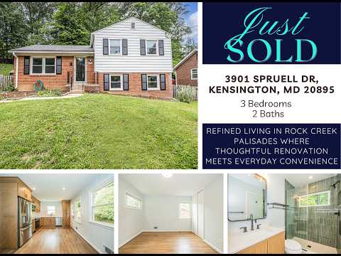 3901 Spruell Dr, Kensington, MD home video tour