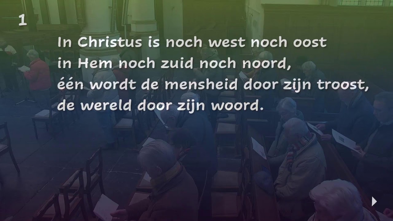 Interkerkelijk morgengebed Petruskerk  14 januari 2026 aanvang 9.00 uur