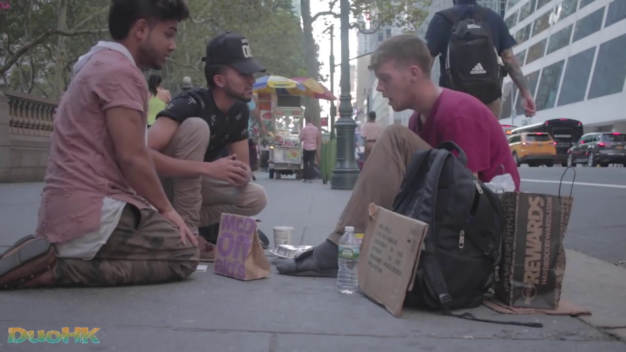 Homeless Social Experiment - POISON, FOOD, OR MONEY