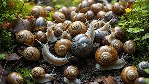 Unveiling the Secret Life of Snails: A Journey into the Micro-World