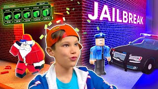 Грабим банк в Jail Break Roblox