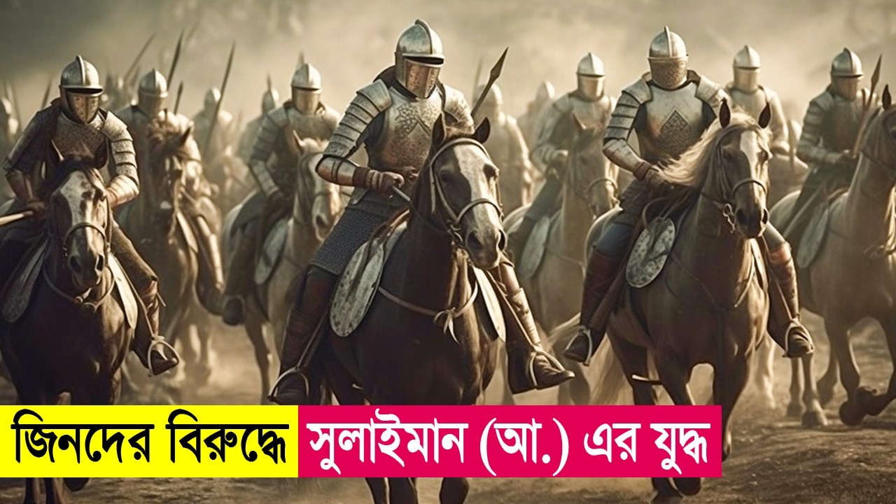 জিনদের বিরুদ্ধে সুলাইমান (আ) এর যুদ্ধ | Islamic Movie Explained in Bangla | Cineplex52