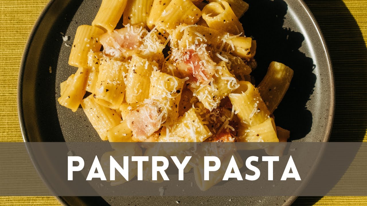 Pantry Pasta Casual Gastronomy YouTube