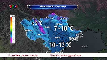 Vùng núi Bắc Bộ rét hại, có nơi dưới 5 độ C | VTV24