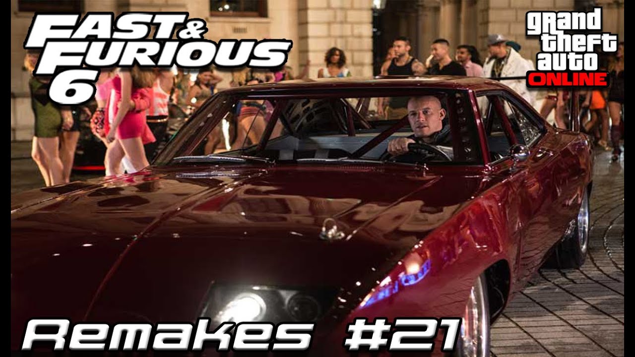 Fast And Furious 6 Remake Dom S 1969 Dodge Charger Daytona GTA 