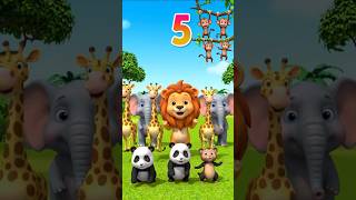 Learn Numbers 1-10 with Cute Animals! #animals #counting