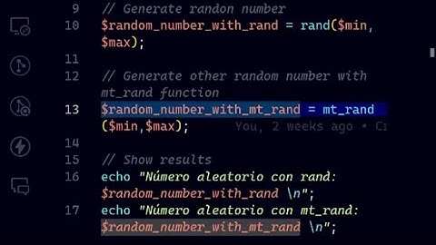 Generar número entero aleatorio con PHP 🐘