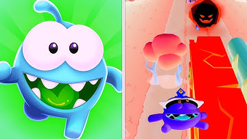 Om Nom Run 🐻 vs Reverse Colour Run gameplay  walkthrough , iOS Android New Update ( part : 1772 )