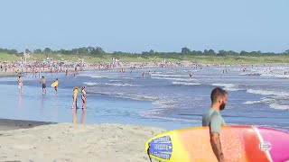 Video Now: Beaches close ahead of Isaias